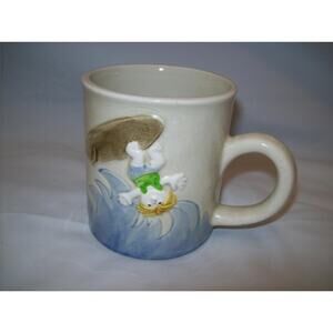 Fitz & Floyd Sporting Life Mug Cup Surfing -051127